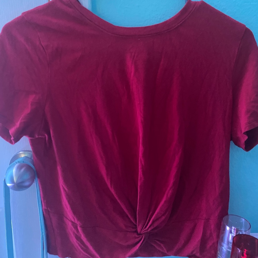 A red shirt from Holister